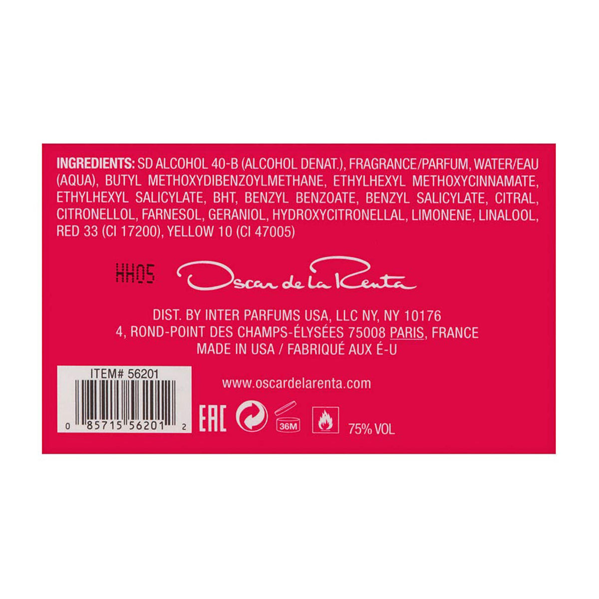 Oscar de la Renta Extraordinary Petale Eau de Parfum Perfume Spray for Women, 3.0 Fl. Oz