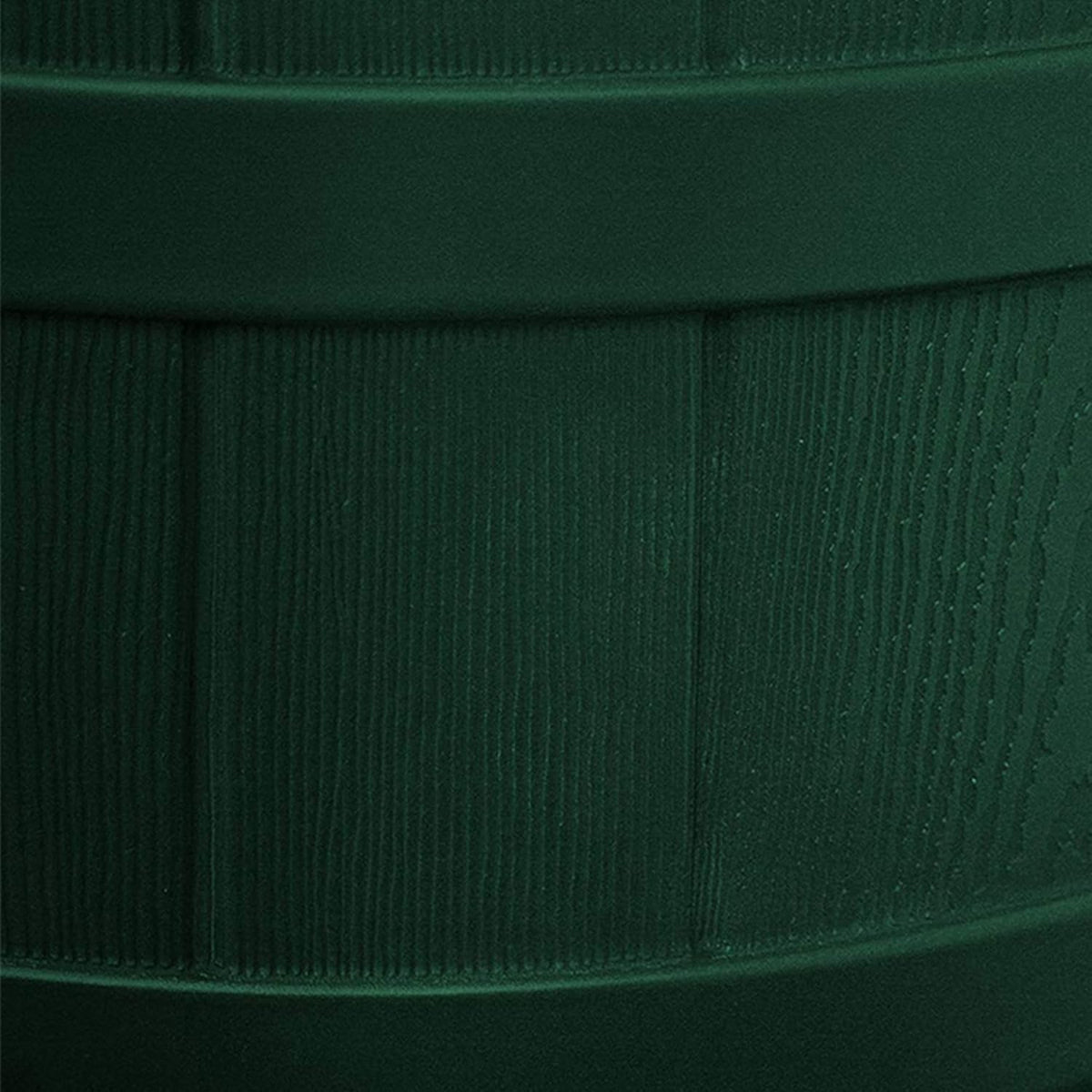 Good Ideas Rain Wizard Water Storage Premium Quality Collection Barrel with Brass Spigot, Safety Screen, and 50 Gallon Capacity, Green (4 Pack)