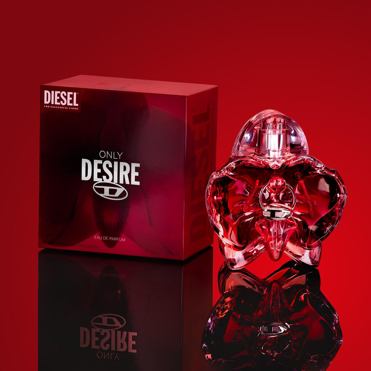 Diesel Only Desire Eau de Parfum - Feminine Womens Perfume - 0.34 Fl Oz