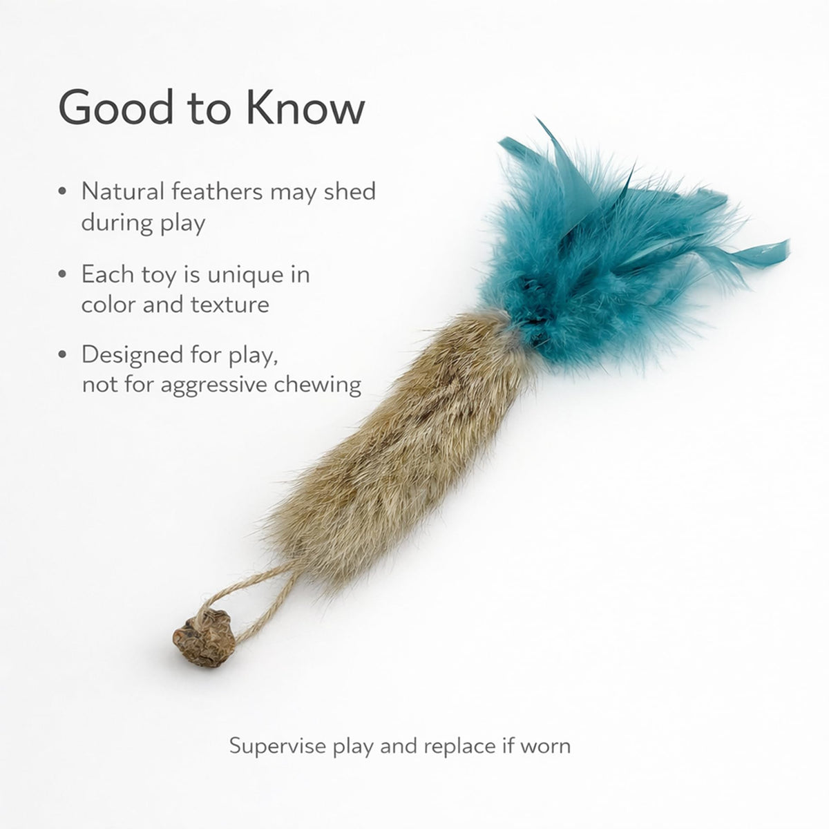 ZAYLUMO 3 Pack Rabbit Fur Catnip Toys with Feathers – Interactive Carrot Cat Toys with Galls Fruit for Indoor Cats and Kittens