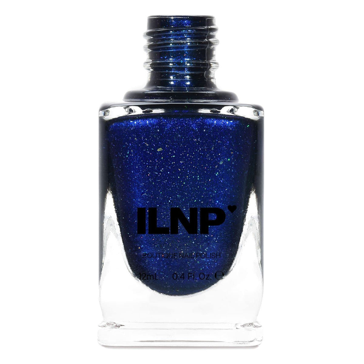 Ilnp Looking Up - Midnight Blue Holographic Nail Polish