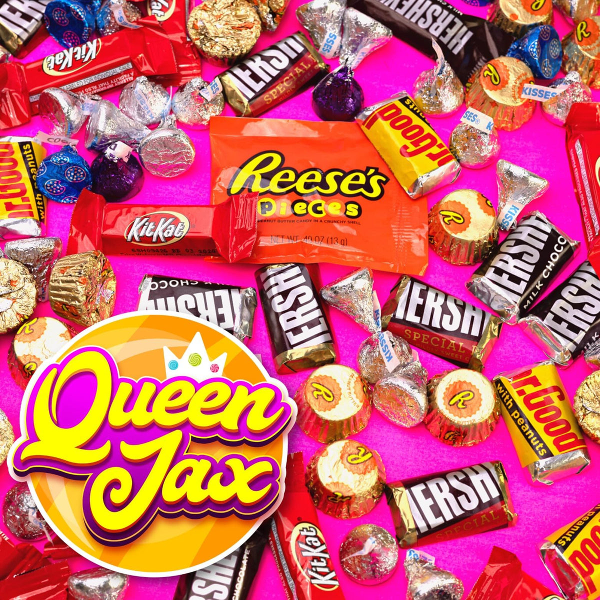 Hershey Chocolate Candy Variety Pack- 10 Lb - Dark Chocolates & Milk Chocolates - Hershey Kisses, Reese, Kitkat + More! - Candy Bulk - Chocolate Bar