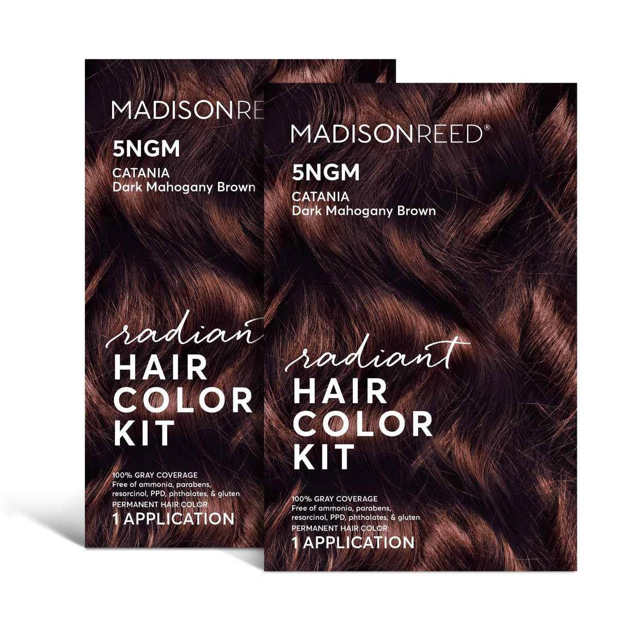 Madison Reed Radiant Hair Color Kit, Dark Cinnamon Brown For 100% Gray Coverage, Ammonia-Free, 5Ngm Catania Brown, Permanent Hai