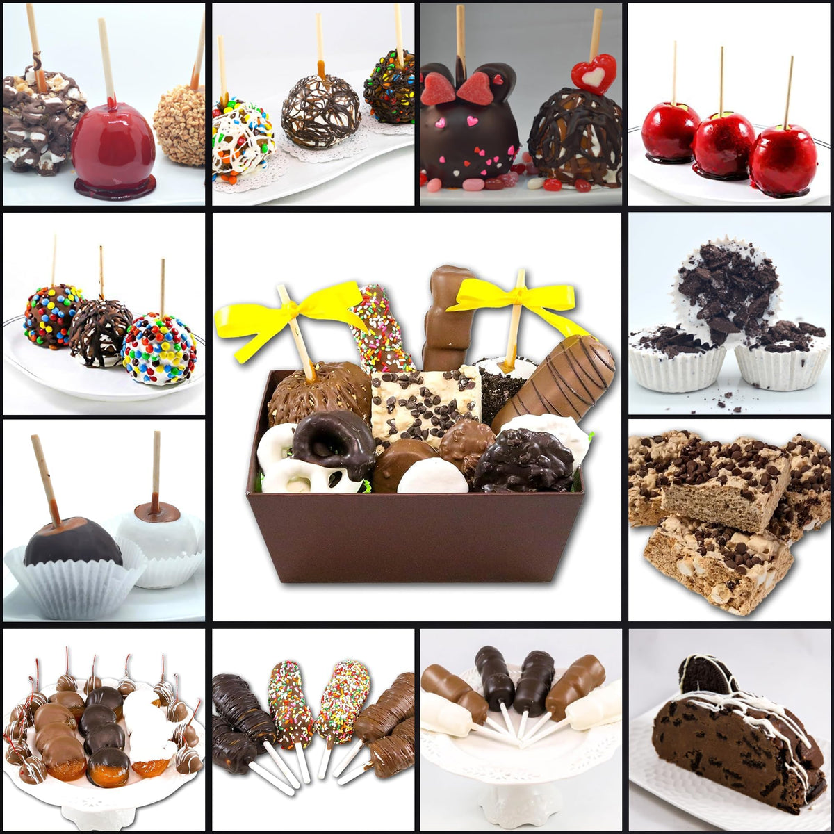 US Sweets Caramel Apples - Caramel Granny Smith Apples | Candied Apples | Delicious Gift | Handmade in Small Batches | Guaranteed to Arrive Fresh