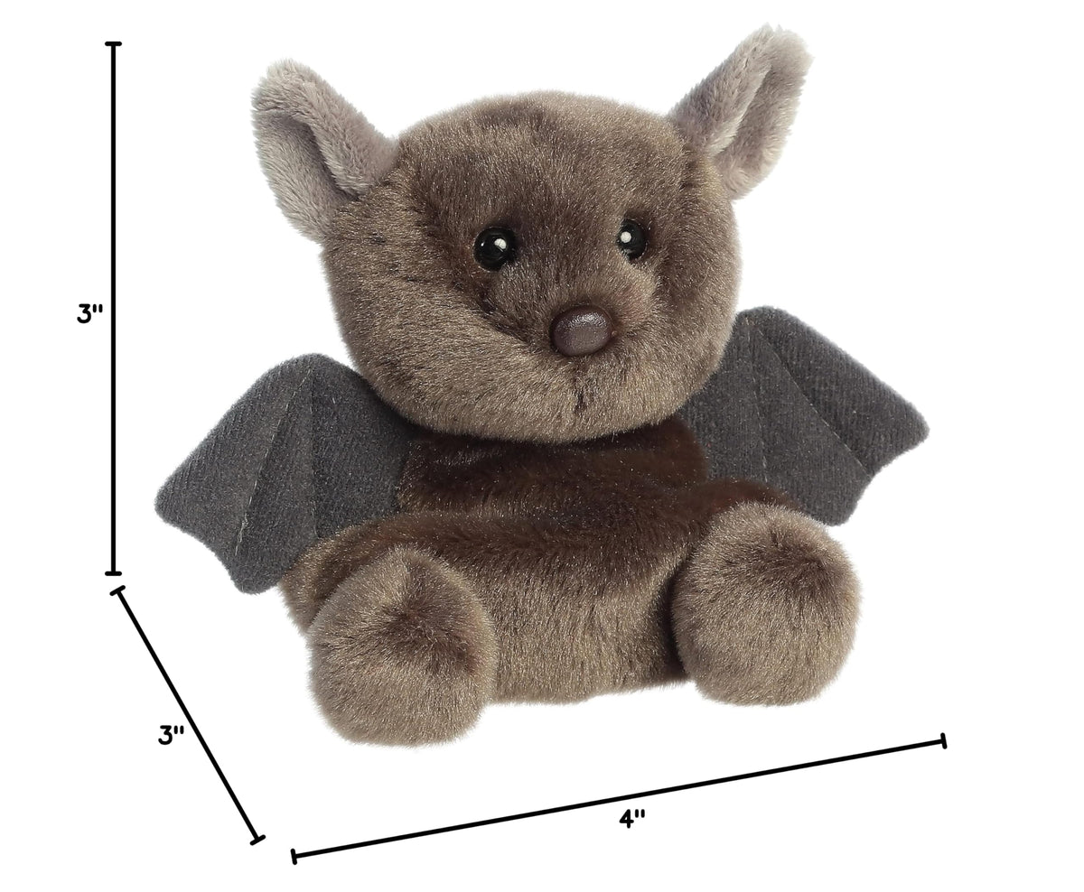 Aurora Palm Pals 4" Luna Bat Adorable Plush