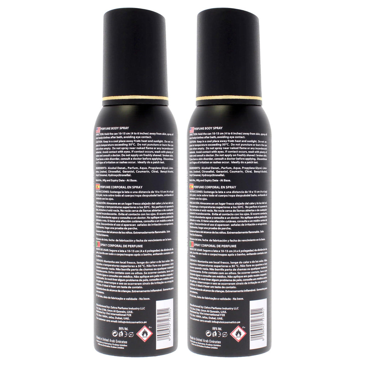 Absolute by Fogg - Mens Body Spray - Fresh Spicy Woody Fragrance Body Spray - Perfume-Based - Top Notes of Lemon, Bergamot, Pineapple - 2 pc