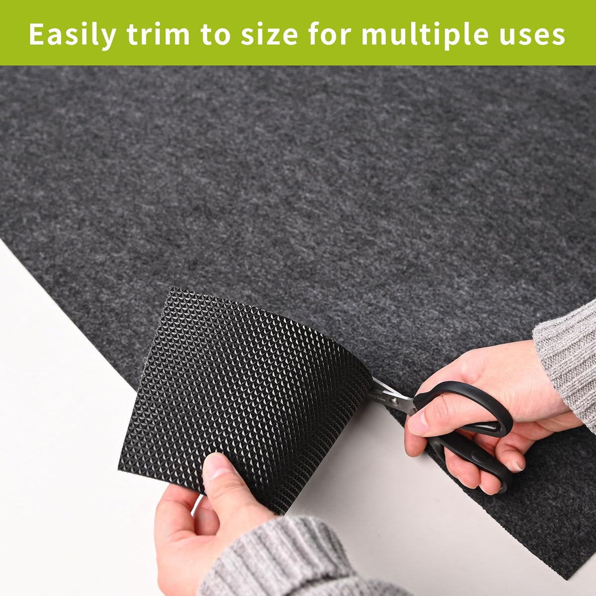 Oil Spill Mat - 72" x 60" Absorbent Oil Garage Floor Mat for Under Car - Protect Driveway from Drips, Spills, Stains, Reusable & Durable Garage Floor Protection Mat with Waterproof Backing
