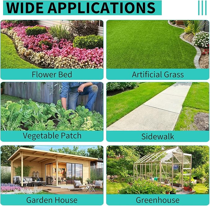 4ftx100ft Heavy Duty Weed Barrier Landscape Fabric – Durable Woven Driveway Garden Cloth for Weed Control, Ground Cover, Landscaping – Long-Lasting Geotextile Fabric – 3.2oz