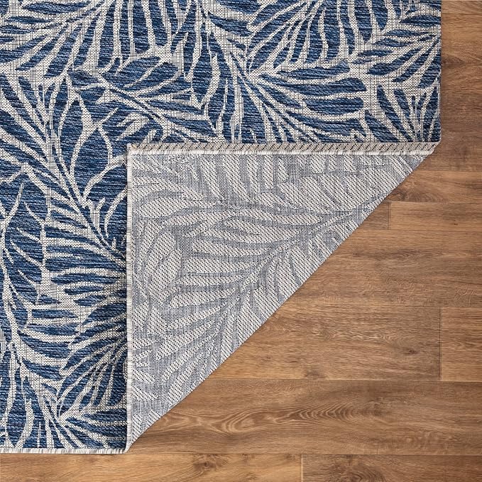 Keen Home Design Terrace Outdoor Runner Rug - 2x12 Washable Indoor/Outdoor Rug for Patio, Kitchen, Balcony, Beach, Garden, Deck and Porch, Size: 2'2"x11'10"