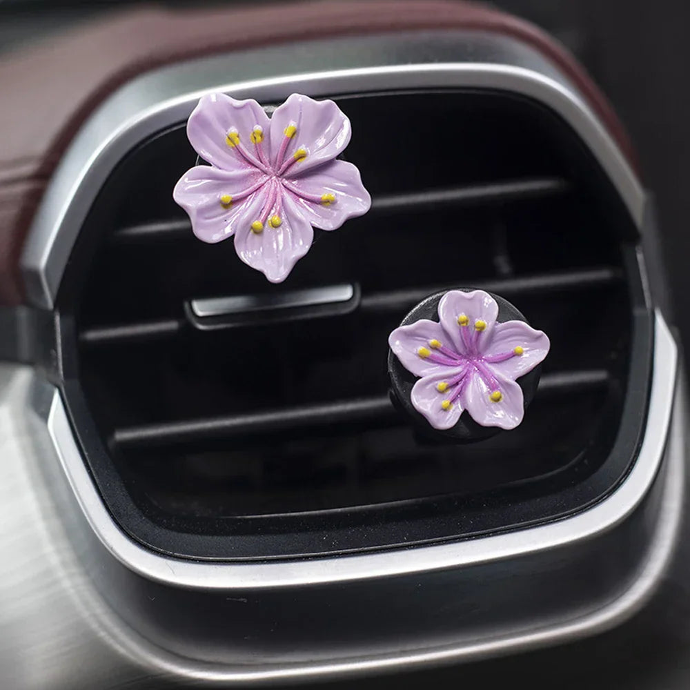 Peach Blossom Car Perfume Clip