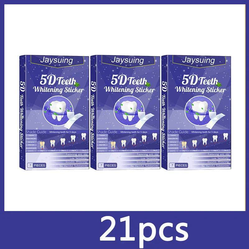5D Teeth Whitening Gel Strips