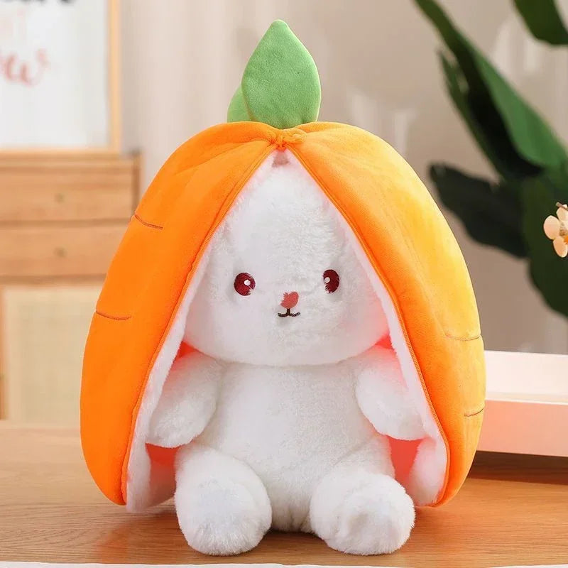 Strawberry Carrot Rabbit Plush Toy