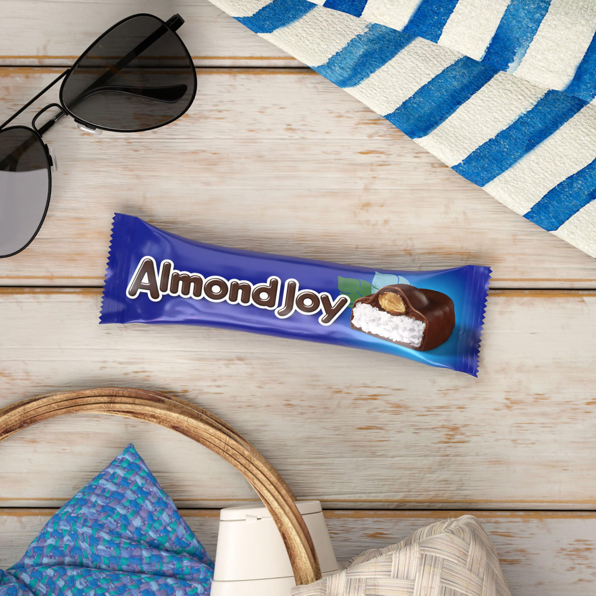 Almond Joy Coconut & Almond Chocolate Bars – 24-Count Bulk Box | Kosher & Gluten-Free