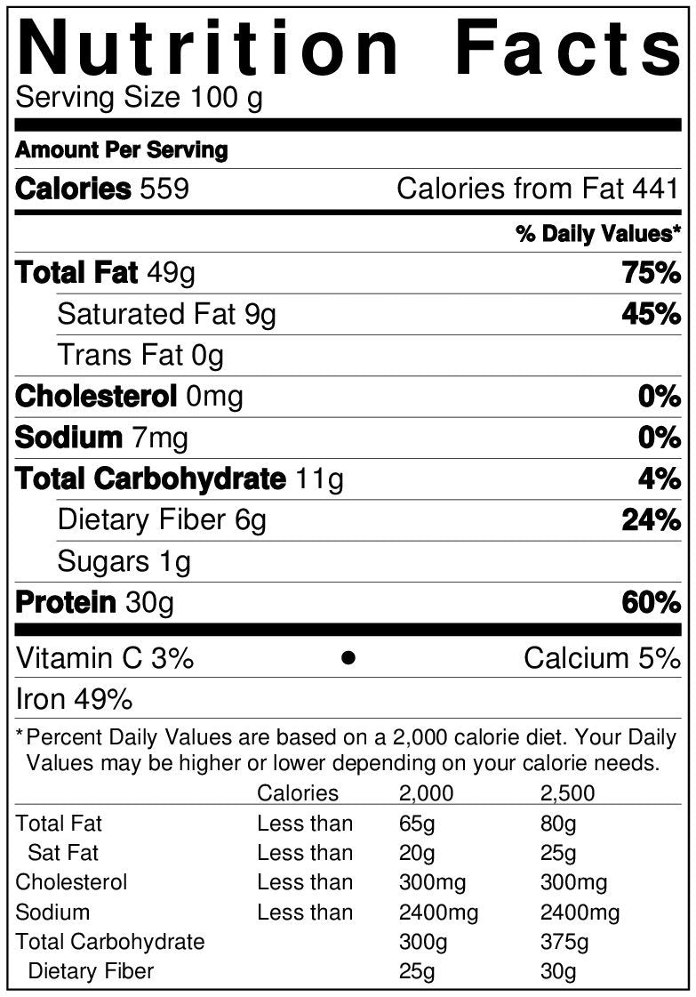 Anna and Sarah Pumpkin Seeds, Raw & Unsalted – 3 Lbs in Resealable Bag
