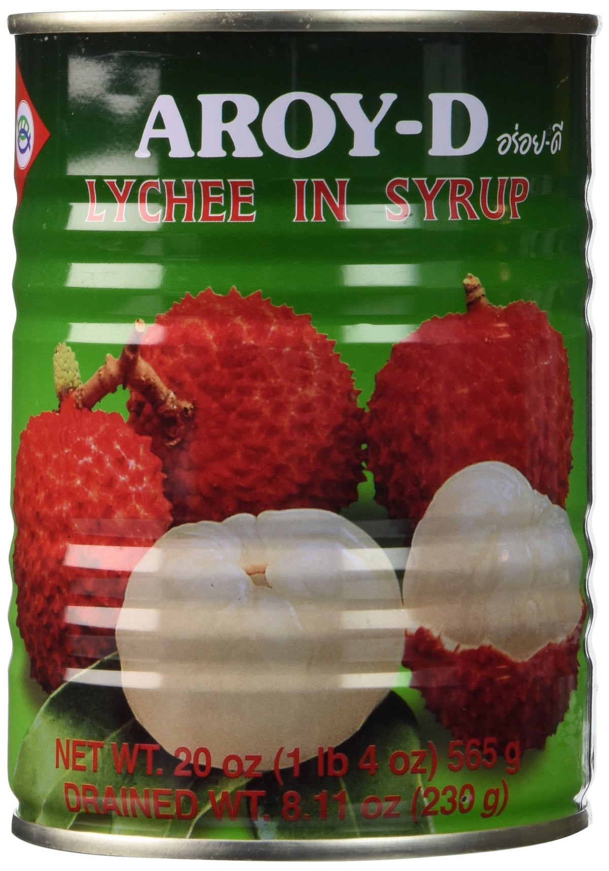 Aroy-D Lychee in Syrup, 20 Oz Can – Pack of 3 | Authentic and Delicious
