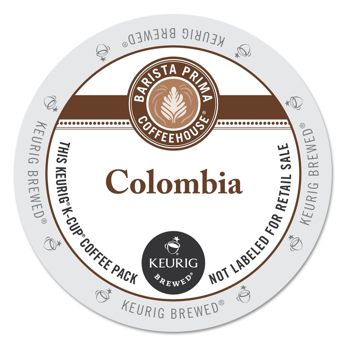 Barista Prima Coffeehouse Medium Dark Roast Extra Bold K-Cups | Keurig Compatible Colombia Coffee (Pack of 4, 24 ct)