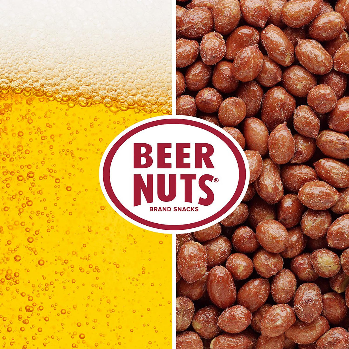 Beer Nuts Cashews – Sweet & Salty Flavor, Gluten Free, Kosher, Low Sodium | American Made Since 1937 (41oz)