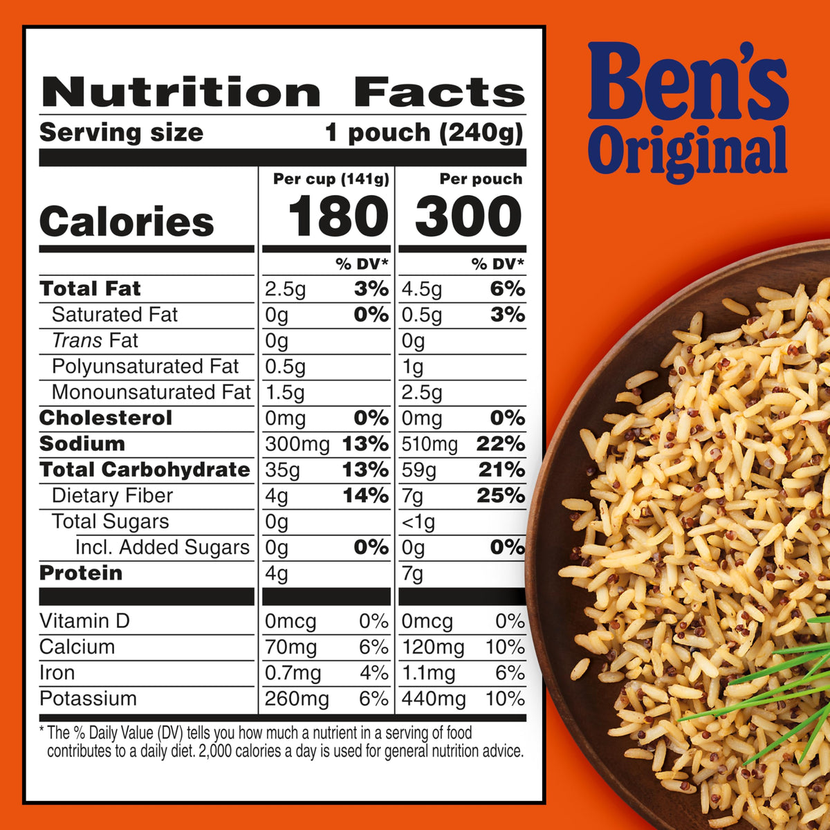 BEN'S ORIGINAL Ready Rice Whole Grain Medley – Quinoa & Brown Rice, 8.5 oz Pouch (12-Pack)