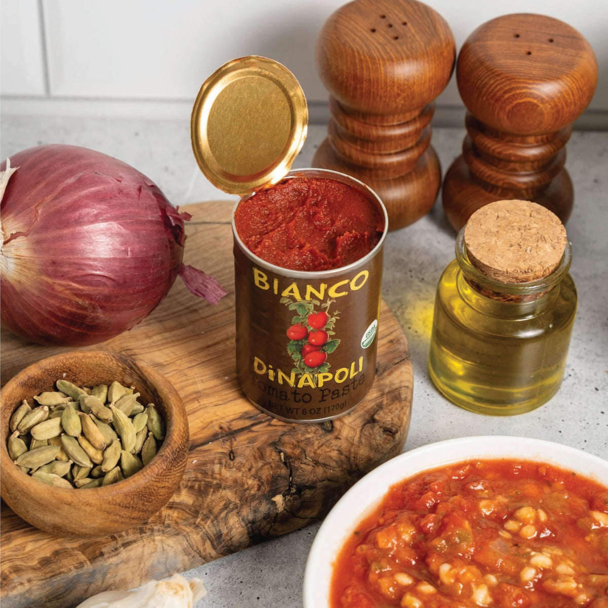 Bianco DiNapoli Organic Tomato Paste, 6 oz Pack of 12 – California Grown Vine-Ripened Tomatoes