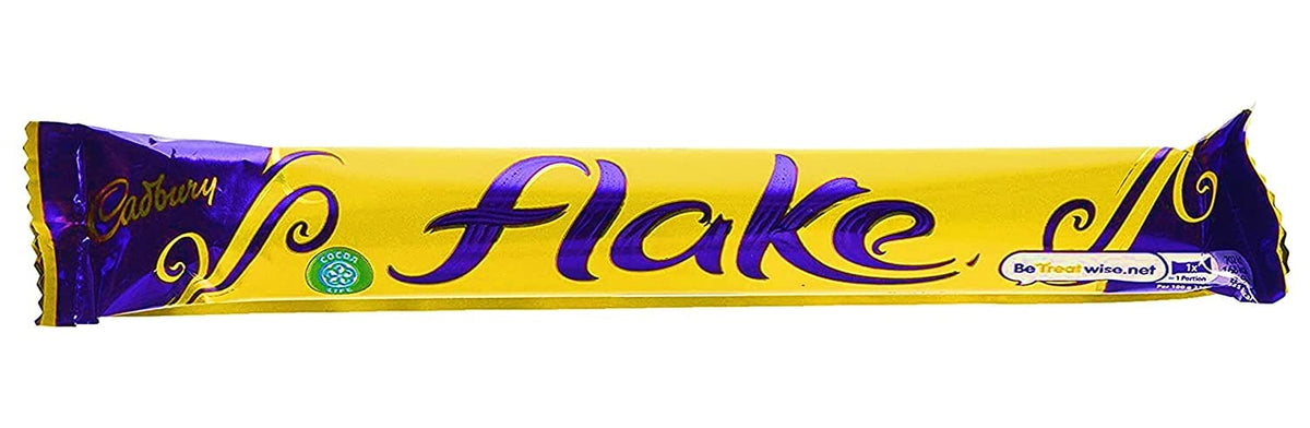 Cadbury Flake Chocolate Bar (32g x 18) – Milk Chocolate, Individually Wrapped