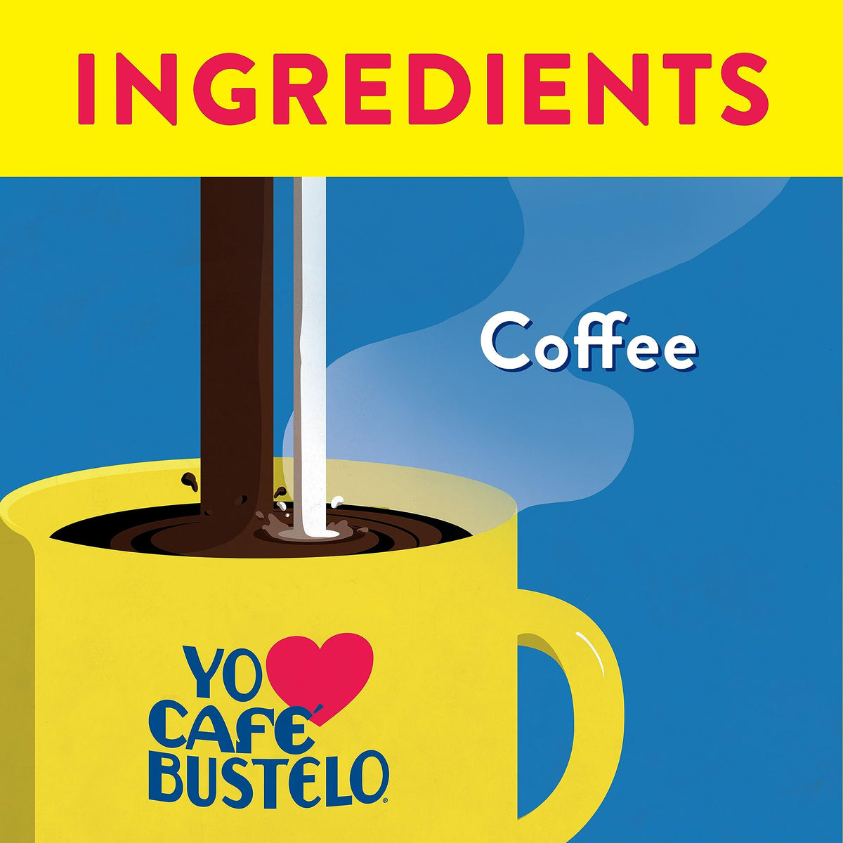 Cafe Bustelo Aluminum Espresso Capsules - Dark Roast, Intens. 11, Nespresso Original Compatible, 40 Count