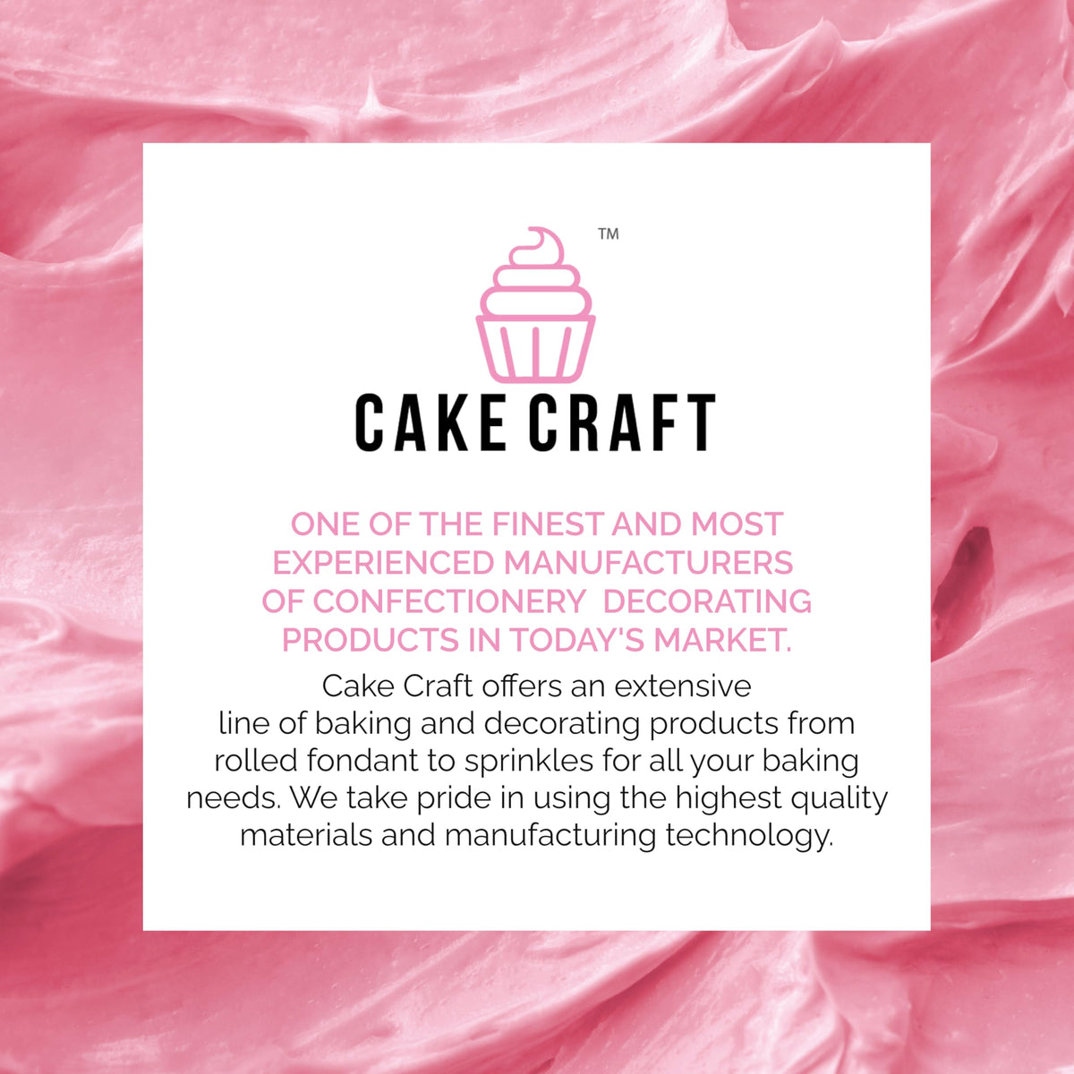 Cake Craft Buttercream Icing – 3.5 lb Tub | Ready-to-Use Vanilla Frosting for Cakes & More