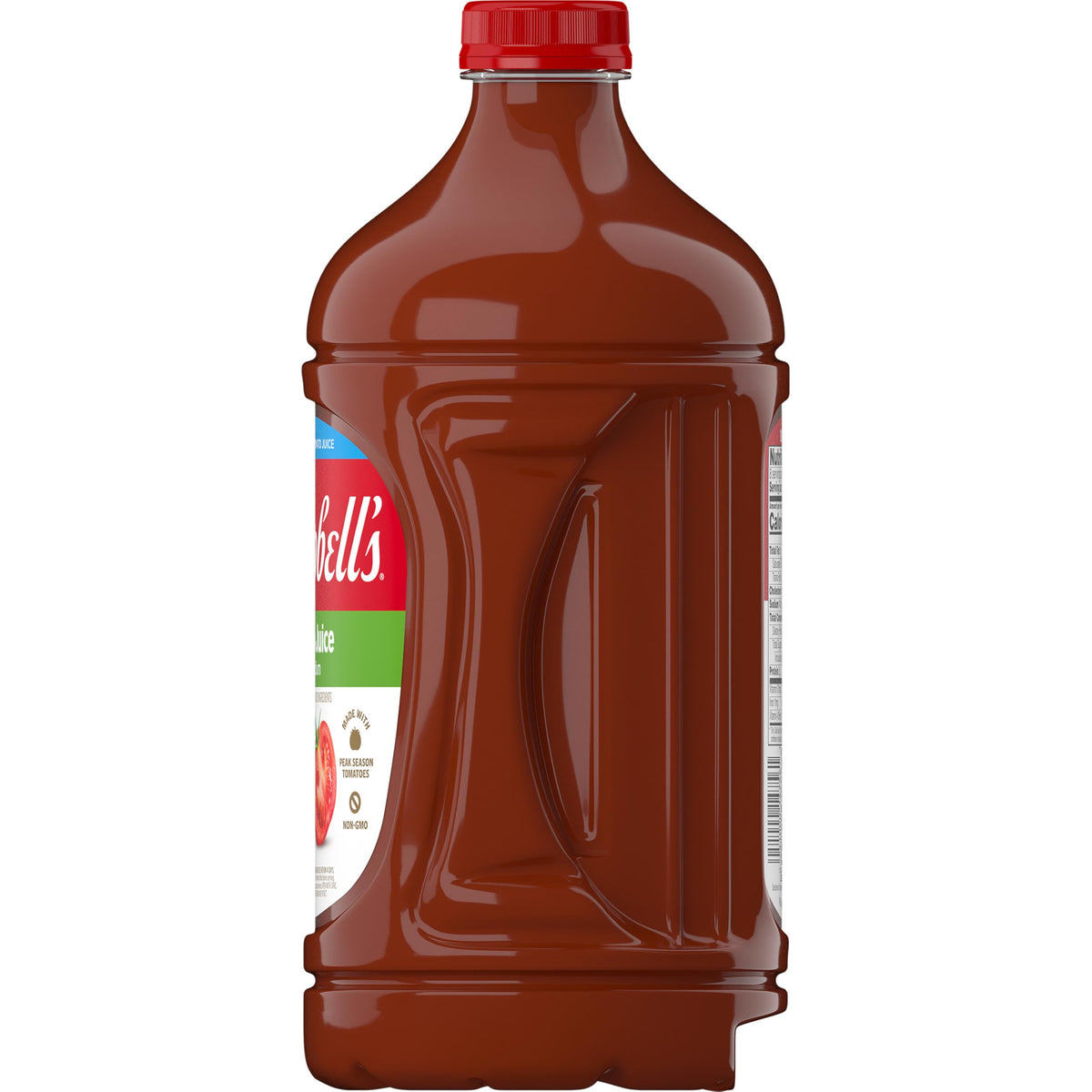 Campbell's Low Sodium 100% Tomato Juice — 64oz Bottle (6 Pack)