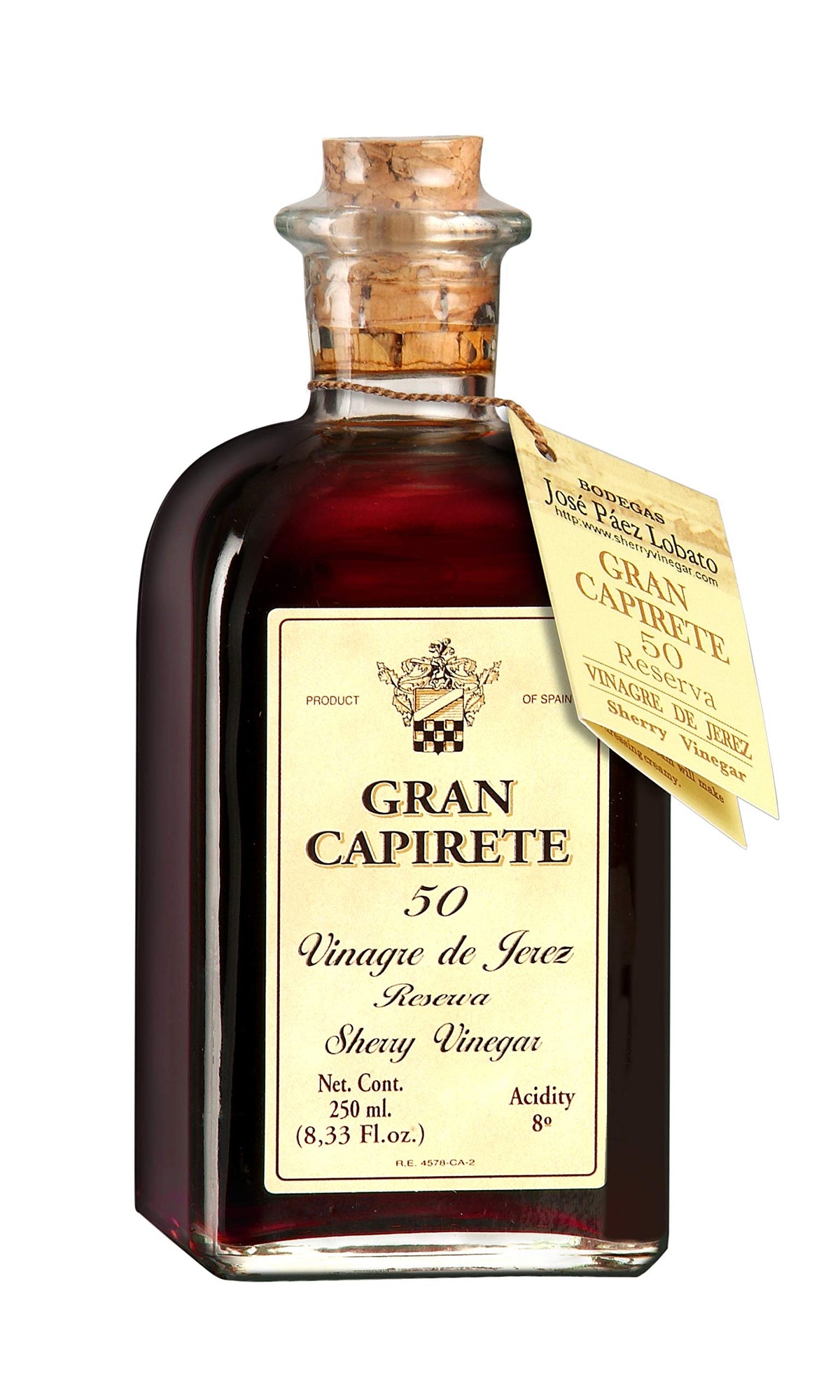 Gran Capirete 50 - Spanish Sherry Vinegar Reserve (50 Years) | Capirete