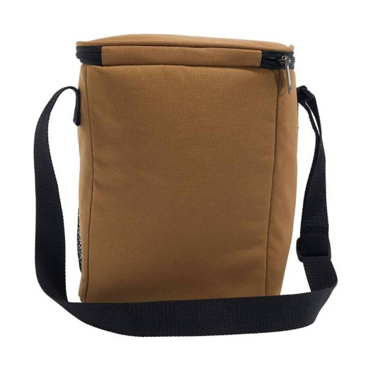 Carhartt Insulated 10 Can Vertical Cooler + Water Bottle - Carhartt Brown