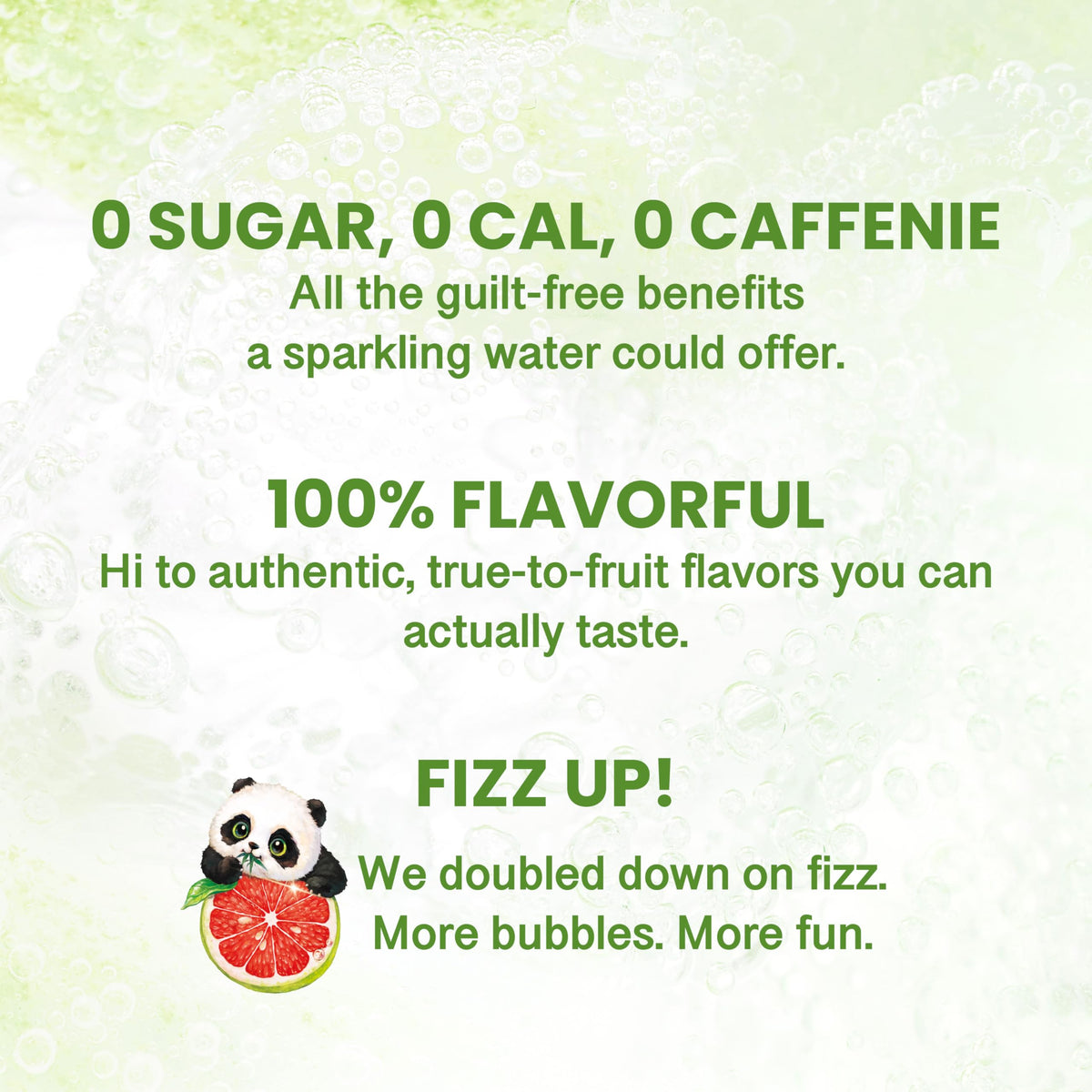 CHI FOREST Bamboo Grapefruit Flavored Sparkling Water – Zero Sugar, 16.2 fl oz Bottles (Pack of 15)