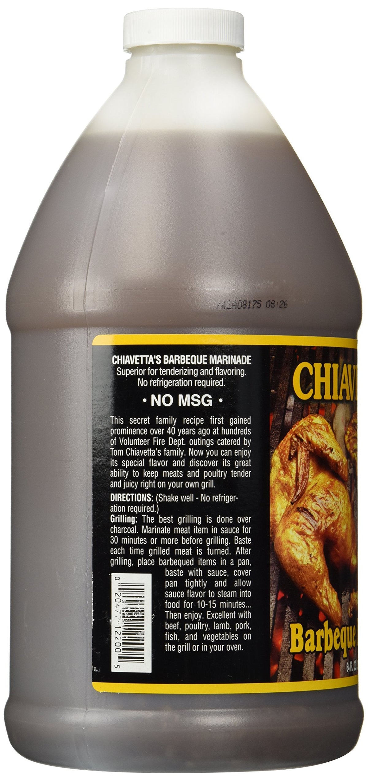 Chiavetta's Buffalo's Own Marinade 64 oz – Buffalo-Style BBQ Marinade for Chicken