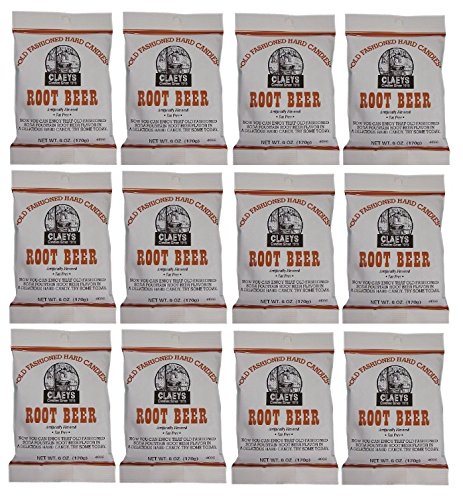 Claeys Old Fashioned Root Beer Hard Candy – 6 oz