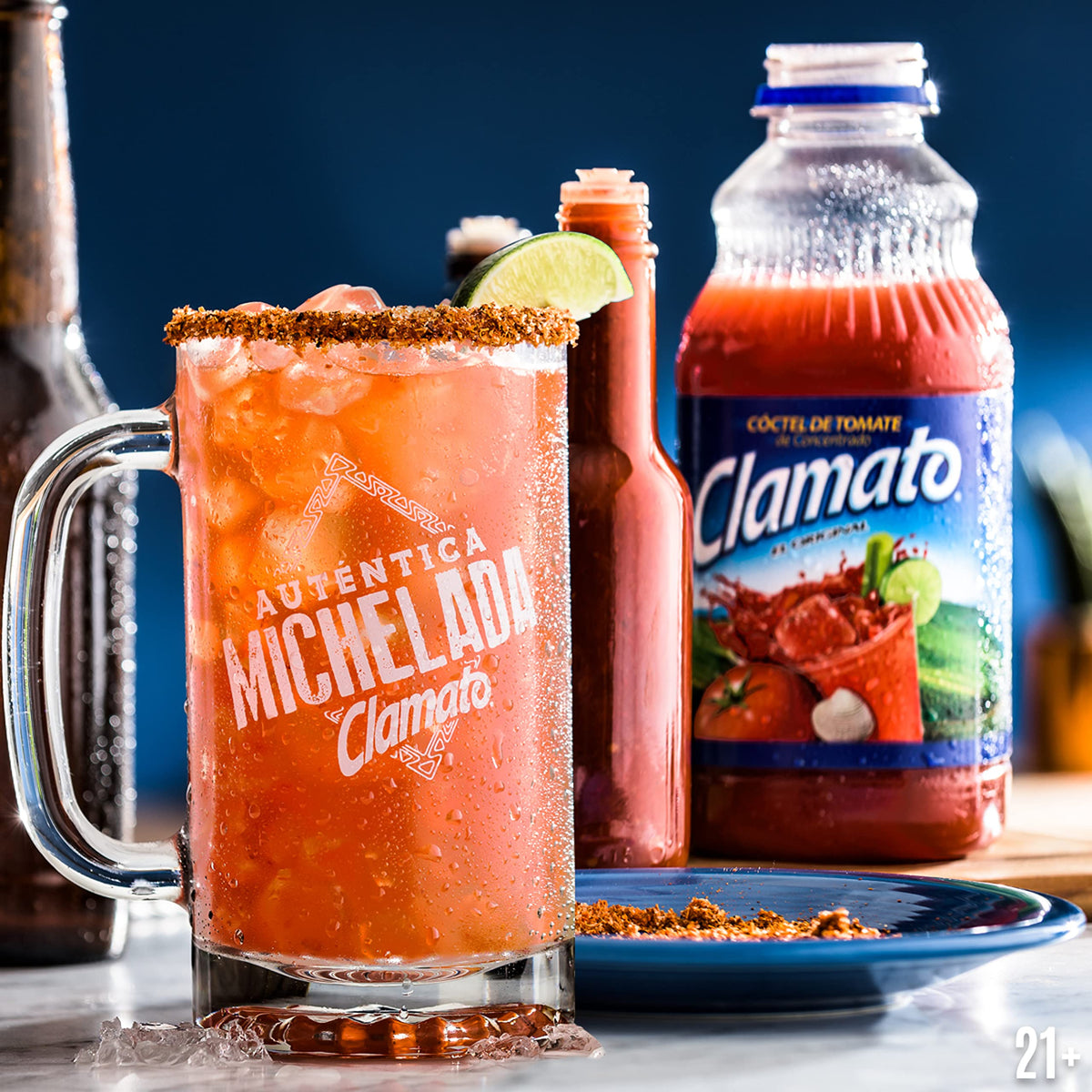 Clamato Original Tomato Cocktail | 64 oz Bottles (Pack of 8)