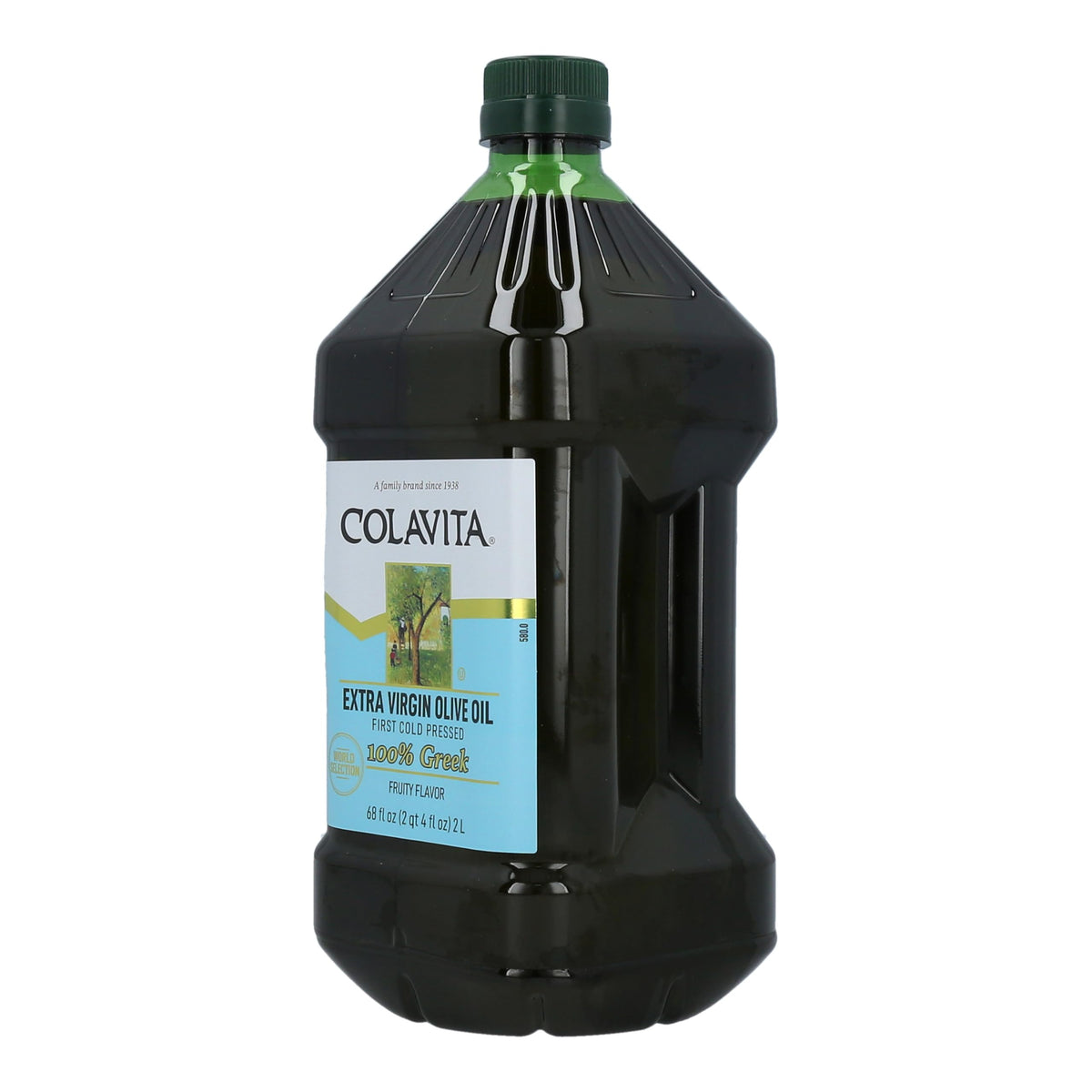 Colavita 100% Greek Extra Virgin Olive Oil – 2L Koroneiki & Kalamata, Smooth Fruity Flavor