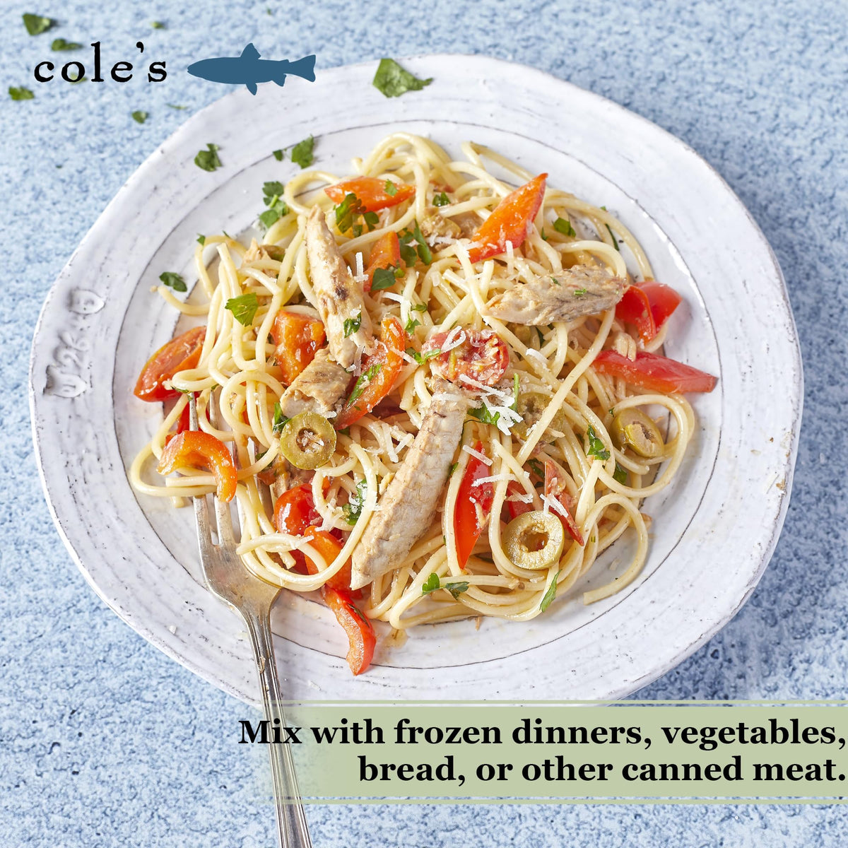 Cole's Pack of 5 Wild Mackerel in Olive Oil – Gluten Free, Skinless & Boneless