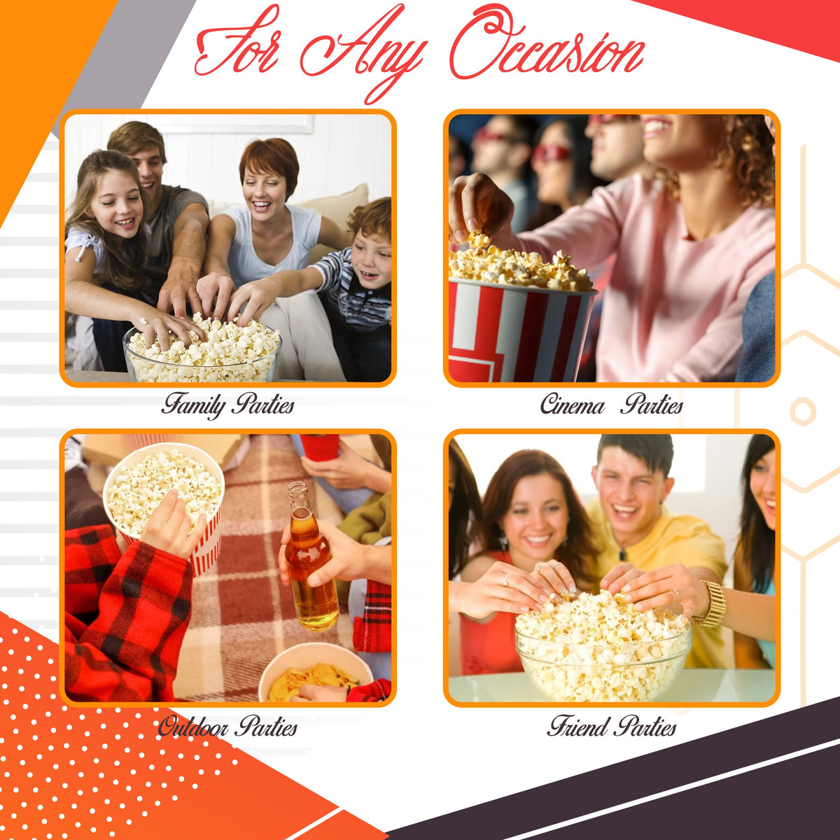 Concession Essentials Perfectware Popcorn Kit | Salt, Kernels & Coconut Oil