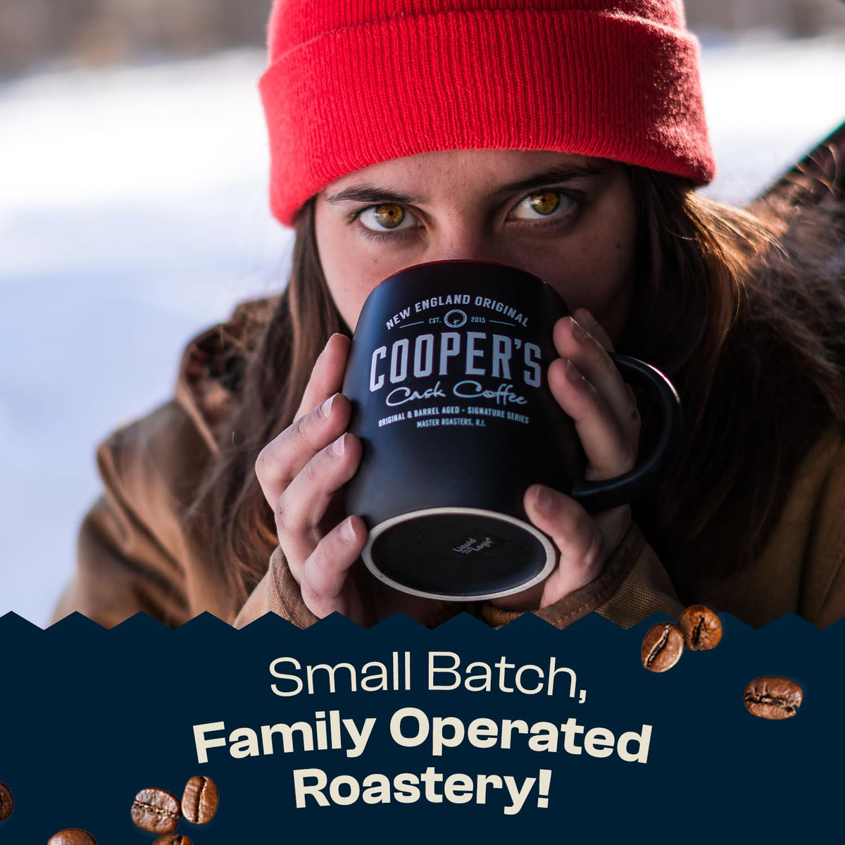 Cooper’s Cask Coffee Bourbon Barrel Aged Pods Variety Pack (24ct) – Bourbon, Rye, Malt, Rum