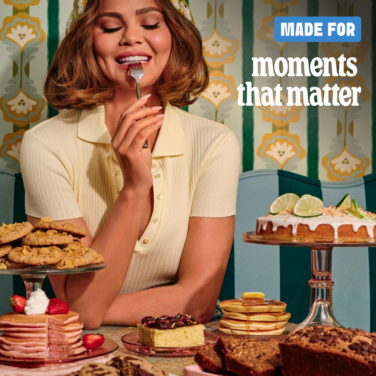 Cravings by Chrissy Teigen Gluten Free Mochi Pancake & Waffle Mix (Pack of 3)