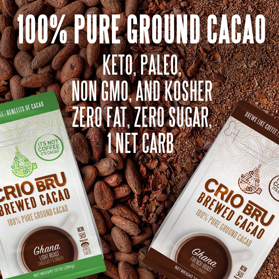 Crio Bru Highlander Grogg Roast Brewed Cacao Drink – 1.5lb