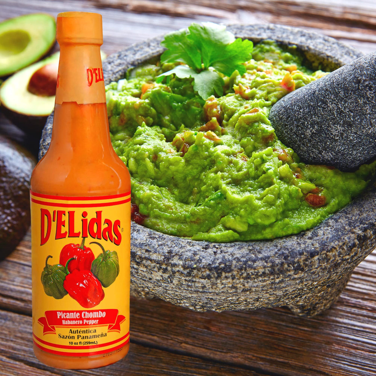 D'ELidas Habanero Hot Sauce – Non-GMO, Keto-Friendly Panamanian Pepper (Pack of 2)