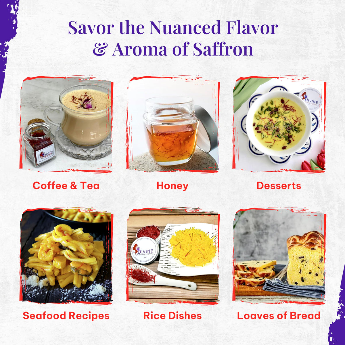 Divine Healing Saffron Threads 3g – Afghan Saffron, Award-Winning & Lab-Tasted