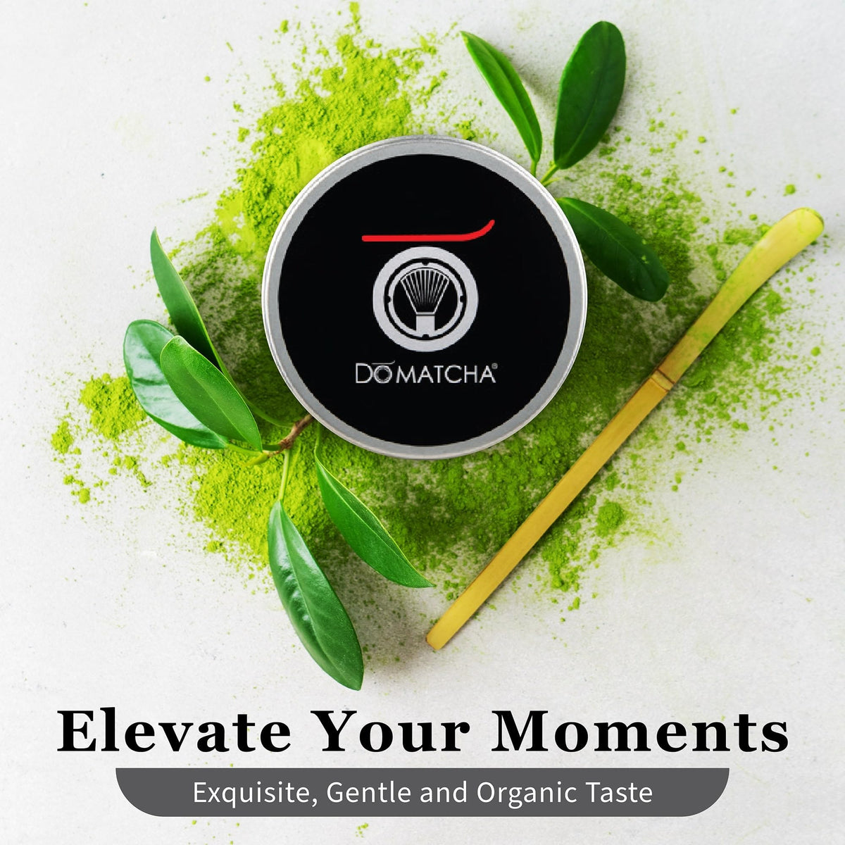 DoMatcha Organic Ceremonial Matcha Powder – Authentic Japanese Green Tea, 25 Servings (1 oz)
