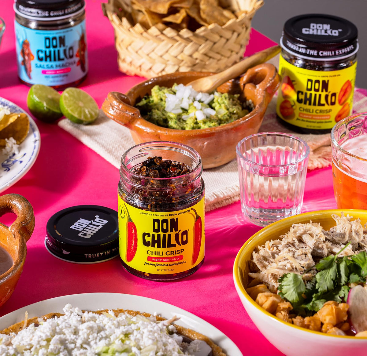 Don Chilio Mild Jalapeño Chile Crisp – 2 Pack (5 oz each) | Olive Oil-Based, Keto & Vegan