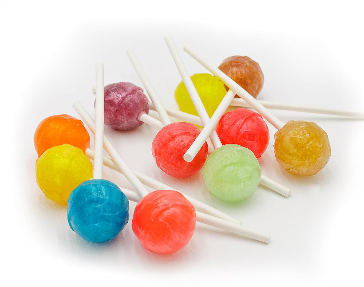 Donty-Tonty Lollipops Bulk 3 lb – 186 Individually Wrapped, Gluten Free