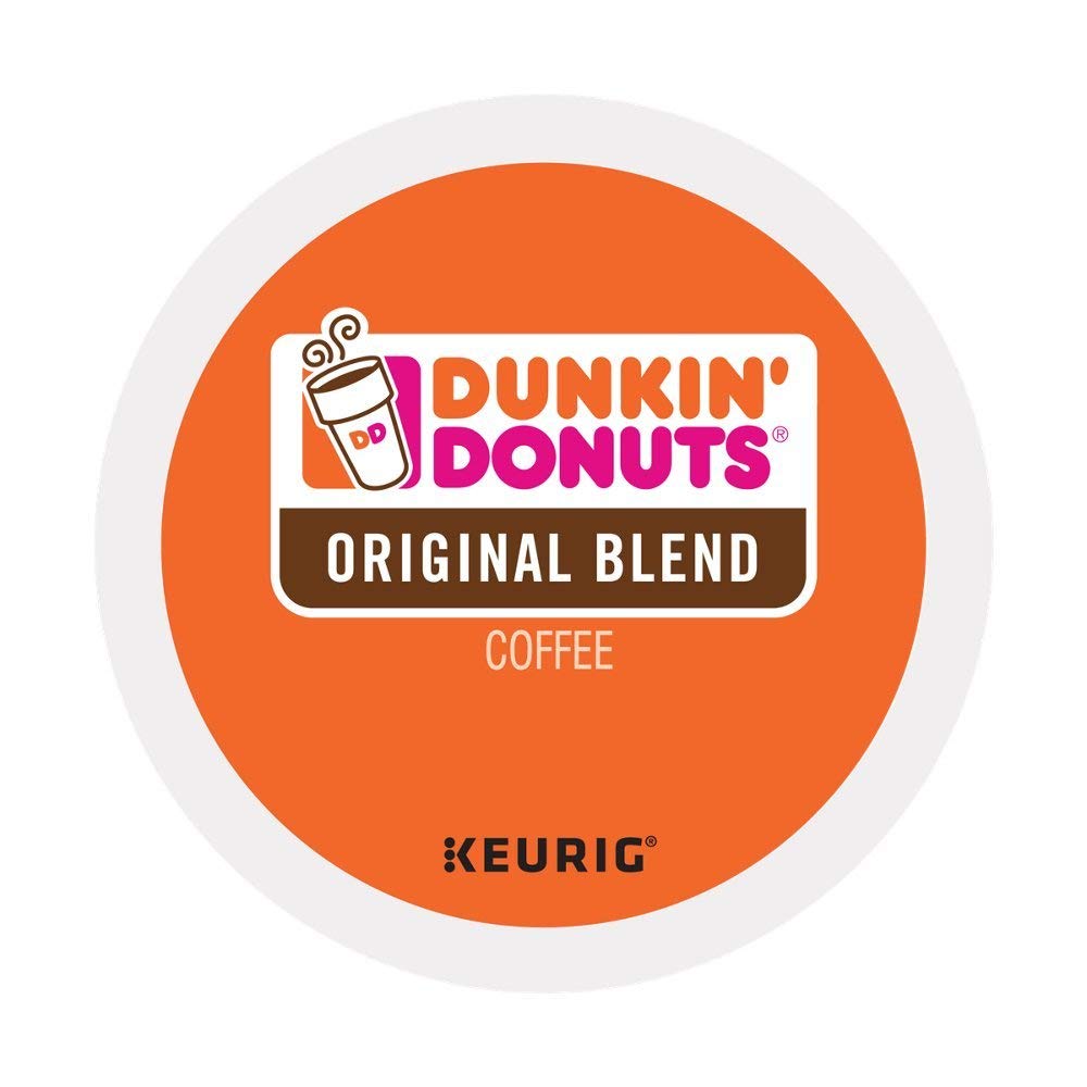 Dunkin' Donuts Original Blend Medium Roast K-Cups — 44-Count for Keurig Coffee Makers
