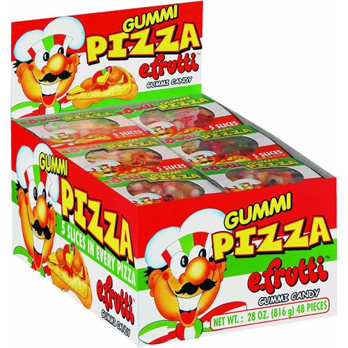 E.Frutti Gummi Candy Pizza - 48-Pack, 0.6 oz Each | Chewy Pizza Minis