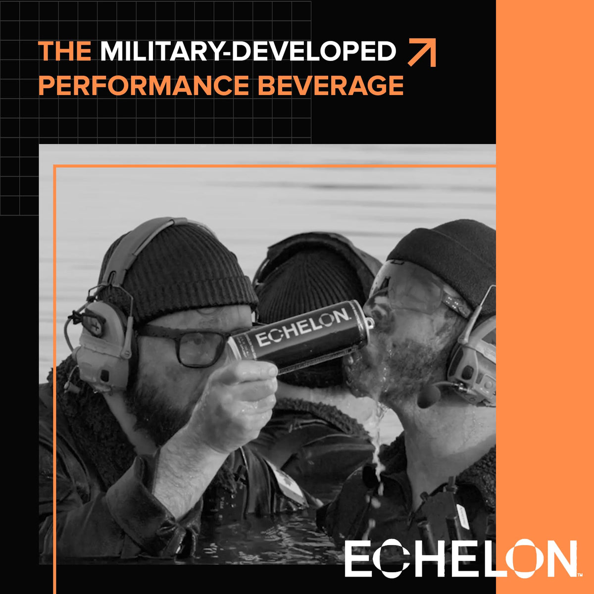 Echelon Mango Reaper Pre-Workout Energy Drink – 12-Pack, 300mg Caffeine, Focus & Endurance
