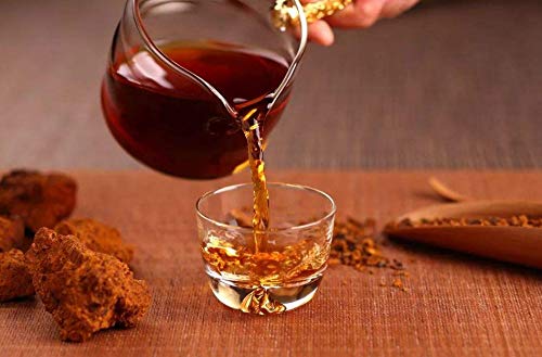 ECO-TASTE Chaga Chunks 8oz – Wild-Harvested, Caffeine-Free Tea Chunks
