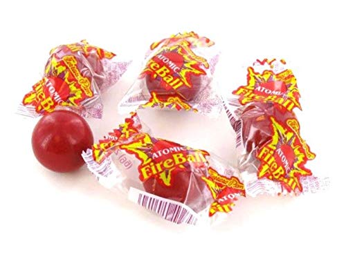 Ferrara ATOMIC FireBall Candy Jawbreakers – Hot Flavor, 3 lb Bag