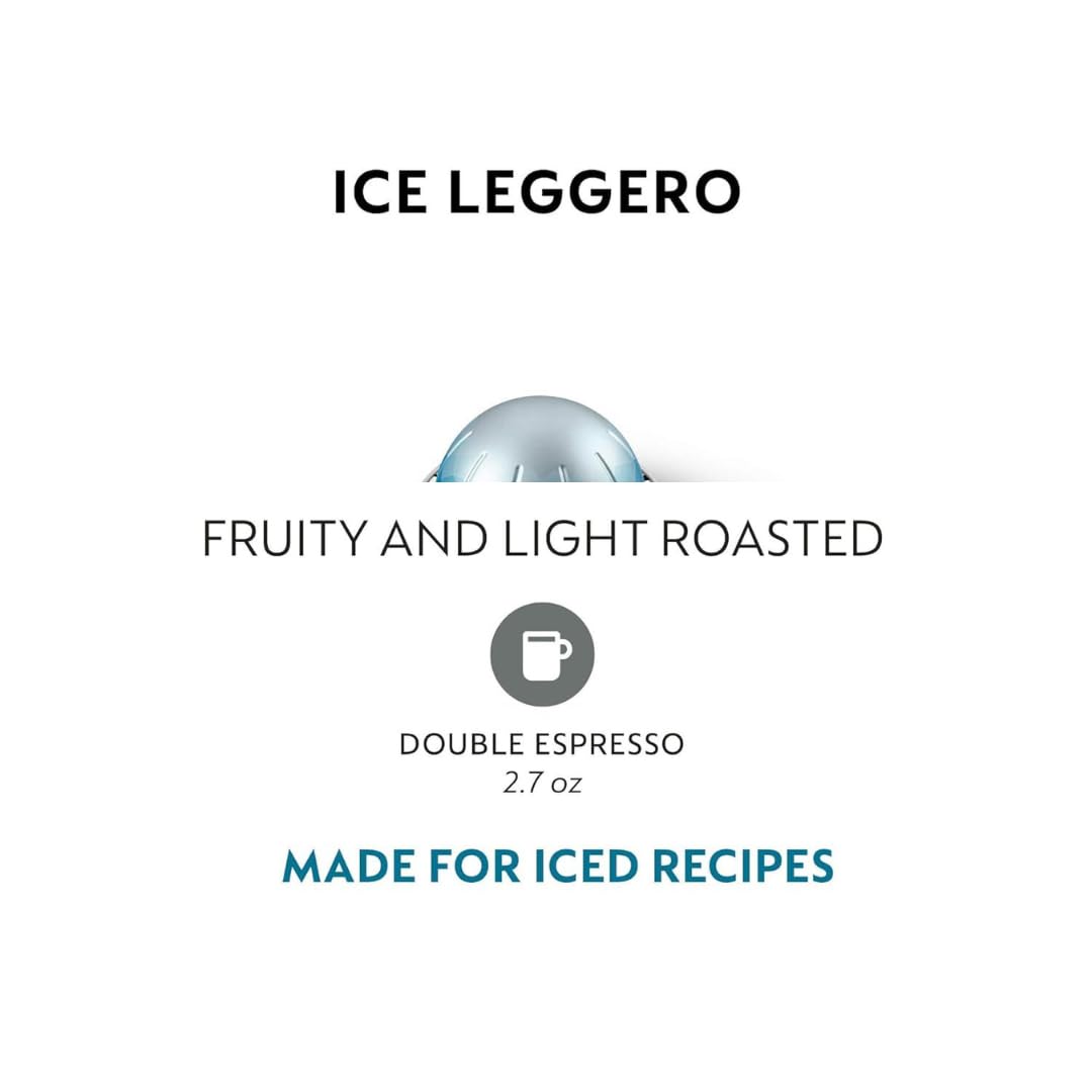 Generic Double Espresso Coffee Pods (10 Count) - Ice Leggero Deep Flavor